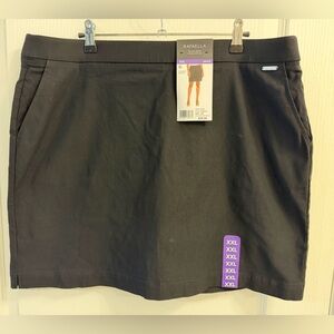Rafaella Black Skort Womens XXL NWT